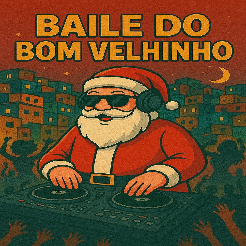 “Baile do Bom Velhinho” transforma o Natal em pista de dança com álbum em ritmo de funk