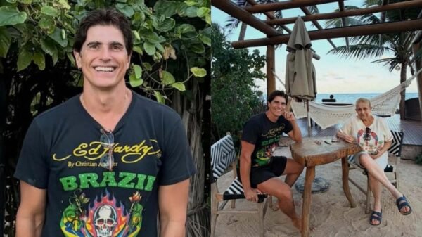 Reynaldo Gianecchini encanta ao compartilhar fotos raras com a mãe; veja