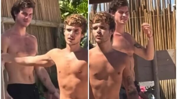 Shawn Mendes é flagrado com João Lucas, marido de Sasha Meneghel; veja vídeo 1 Shawn Mendes é flagrado com João Lucas, marido de Sasha Meneghel; veja vídeo