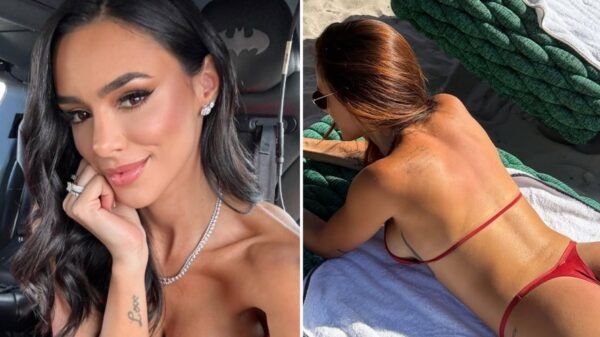 Bruna Biancardi renova o bronzeado em viagem com Neymar e as filhas