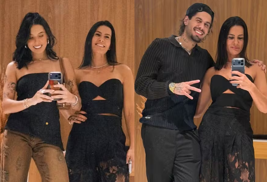 ze felipe look familia ana castela