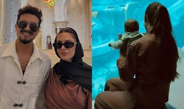 Luan Santana aproveita Dubai ao lado da mulher e da filha