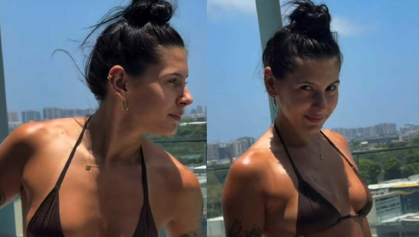 ana castela exibe shape apos susto saude