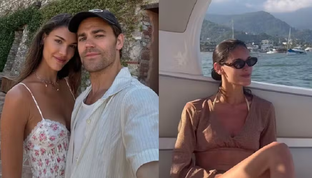 Ator de Paul Wesley passa Réveillon em Angra dos Reis com noiva brasileira