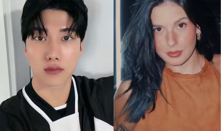 De biquíni, Ana Castela recebe cantada de influenciador coreano e movimenta as redes sociais