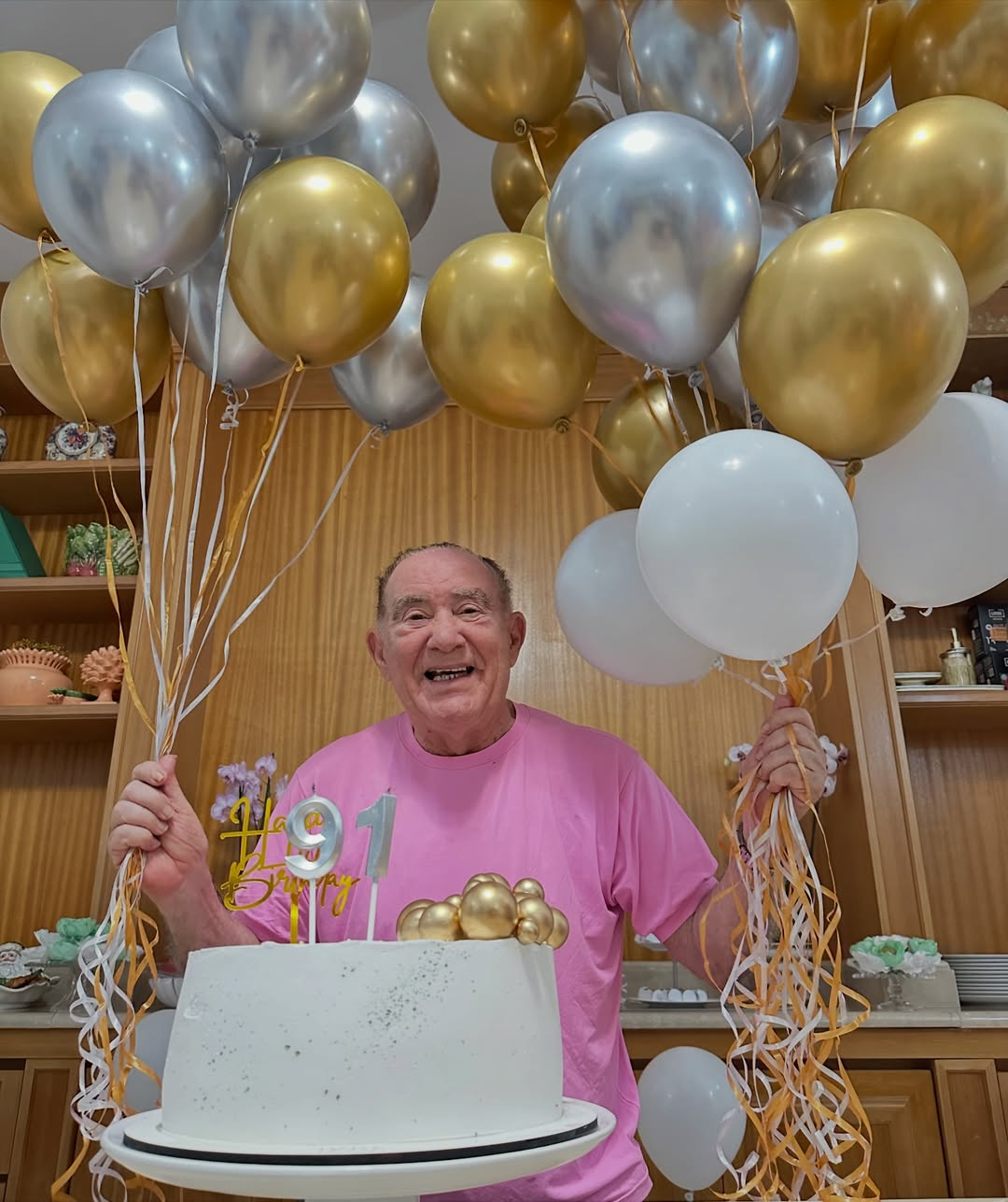 Renato Aragão completa 91 anos e recebe homenagem emocionante da filha: ‘Eterno Didi’