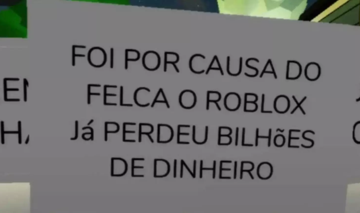 Por que Felca está sendo alvo de protestos após mudanças no Roblox?