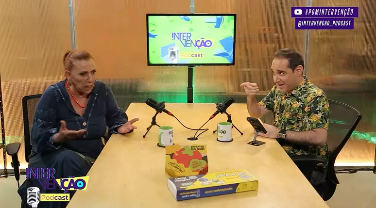 Roger Turchetti comenta polêmica com Rita Cadillac em gravação de podcast: “Achei que fosse pegadinha”