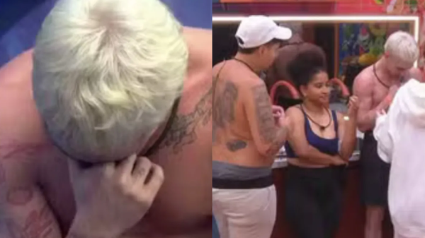BBB 26: Juliano Floss cai no choro após Pedro sujar casaco com cheiro de Marina Sena; veja vídeos