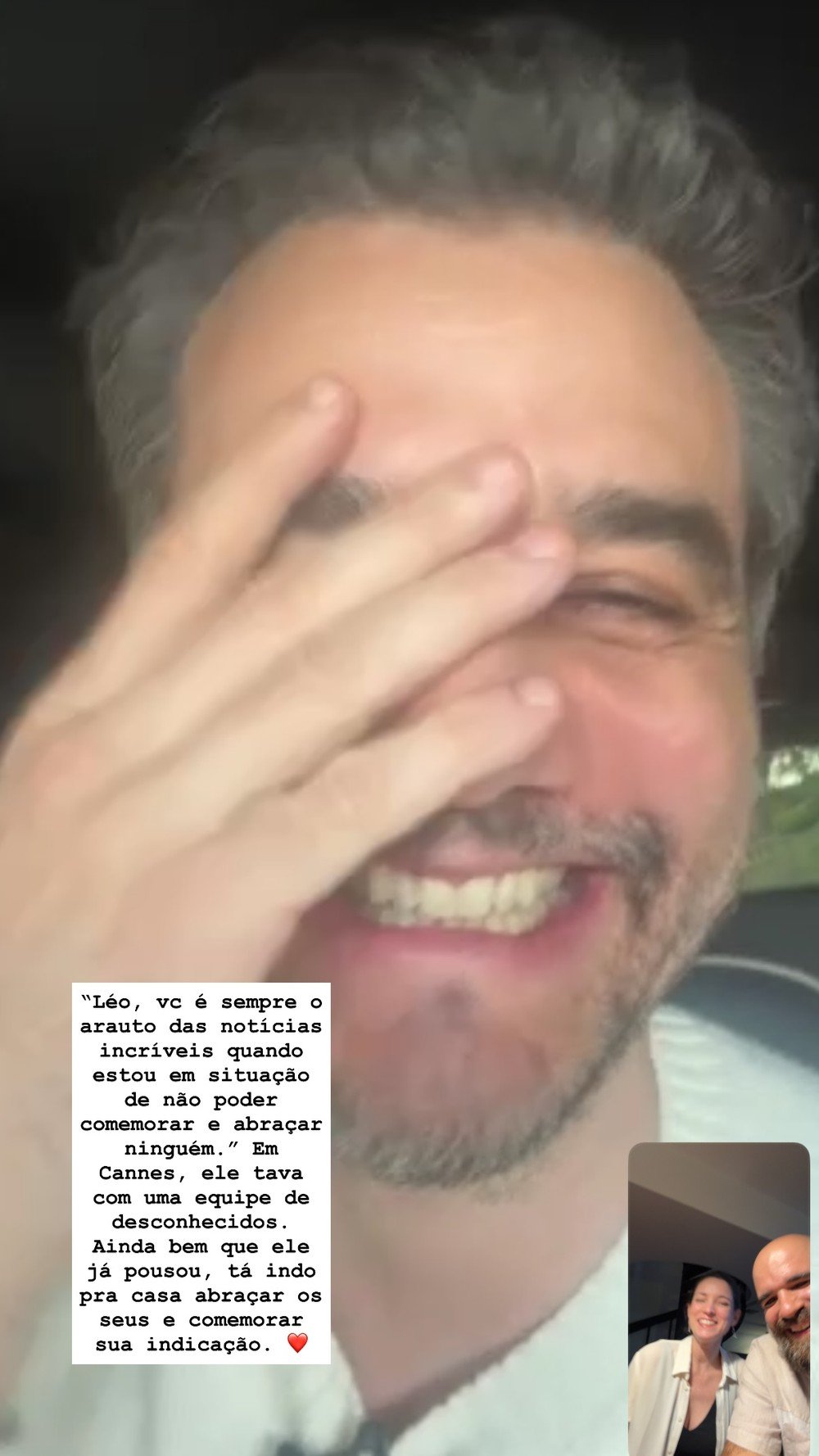 Wagner Moura reage com sorriso à indicação ao Oscar por “O Agente Secreto”