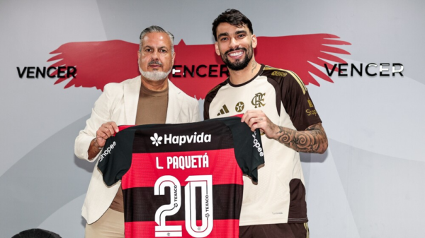 Paquetá: contratação pelo Flamengo é a maior da história do futebol brasileiro - Foto: Gilvan de Souza / CRF/Divulgação