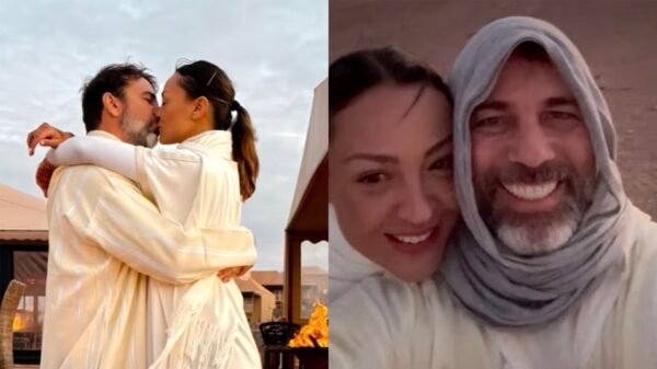 Marcelo Faria se casa no deserto do Marrocos em cerimônia íntima e improvisada