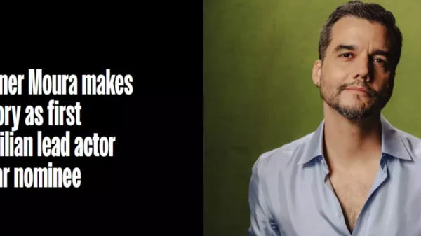 Veja a repercussão internacional das indicações de Wagner Moura e “O Agente Secreto” ao Oscar 6 O Los Angeles Times destacou o marco de Wagner Moura ao ser o primeiro ator brasileiro indicado a Melhor Ator - Foto: Reprodução/Los Angeles Times