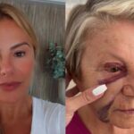 Poliana Rocha atualiza estado de saúde da mãe após queda grave