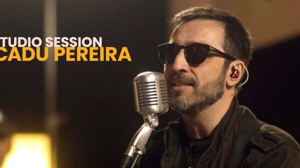 Cadu Pereira lança “Studio Session”, projeto audiovisual gravado ao vivo em São Paulo