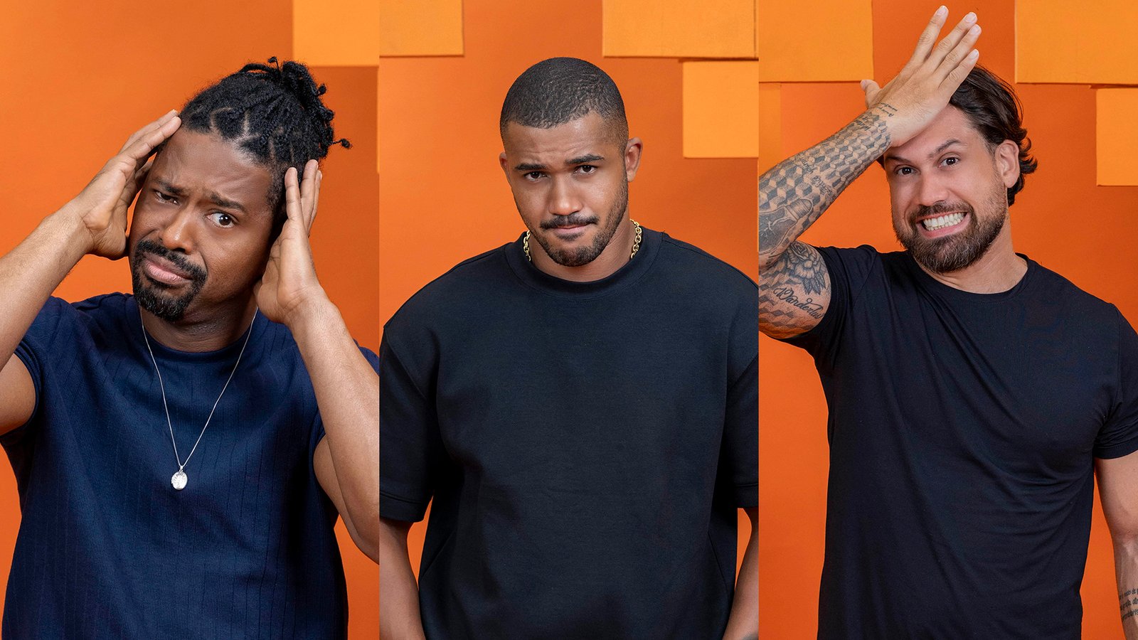BBB 26: Leandro, Matheus e Brigido enfrentam o segundo paredão da temporada