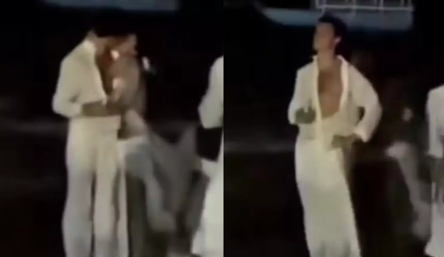 Vídeo mostra beijo de Bruna Marquezine e Shawn Mendes na virada do ano