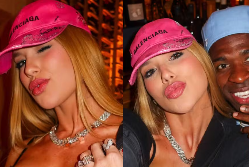 Virginia Fonseca e Vini Jr. curtem noite romântica em Madri — Foto: Reprodução/Instagram