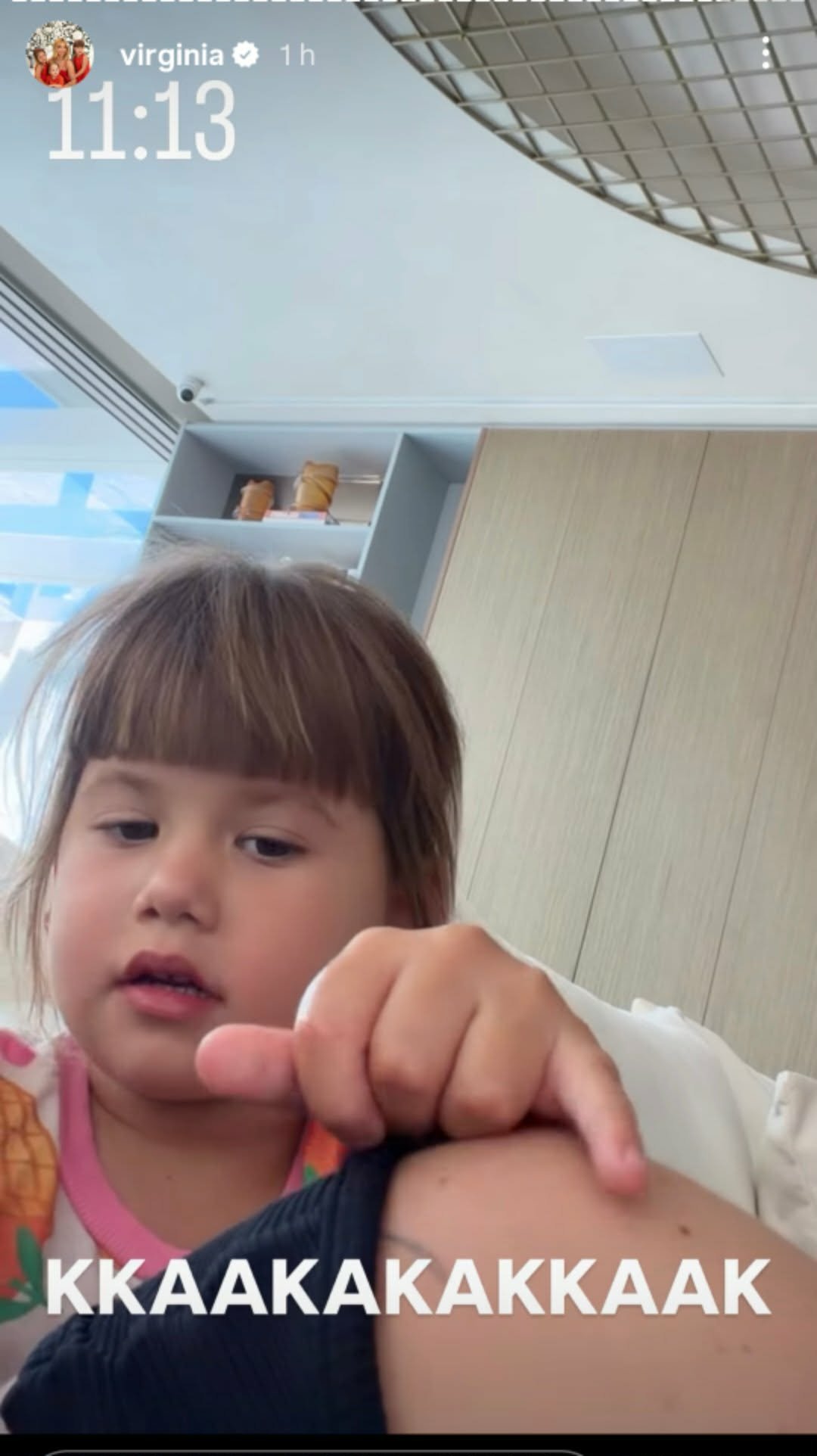 Virginia faz promessa para a filha: “Não vou bater mais”