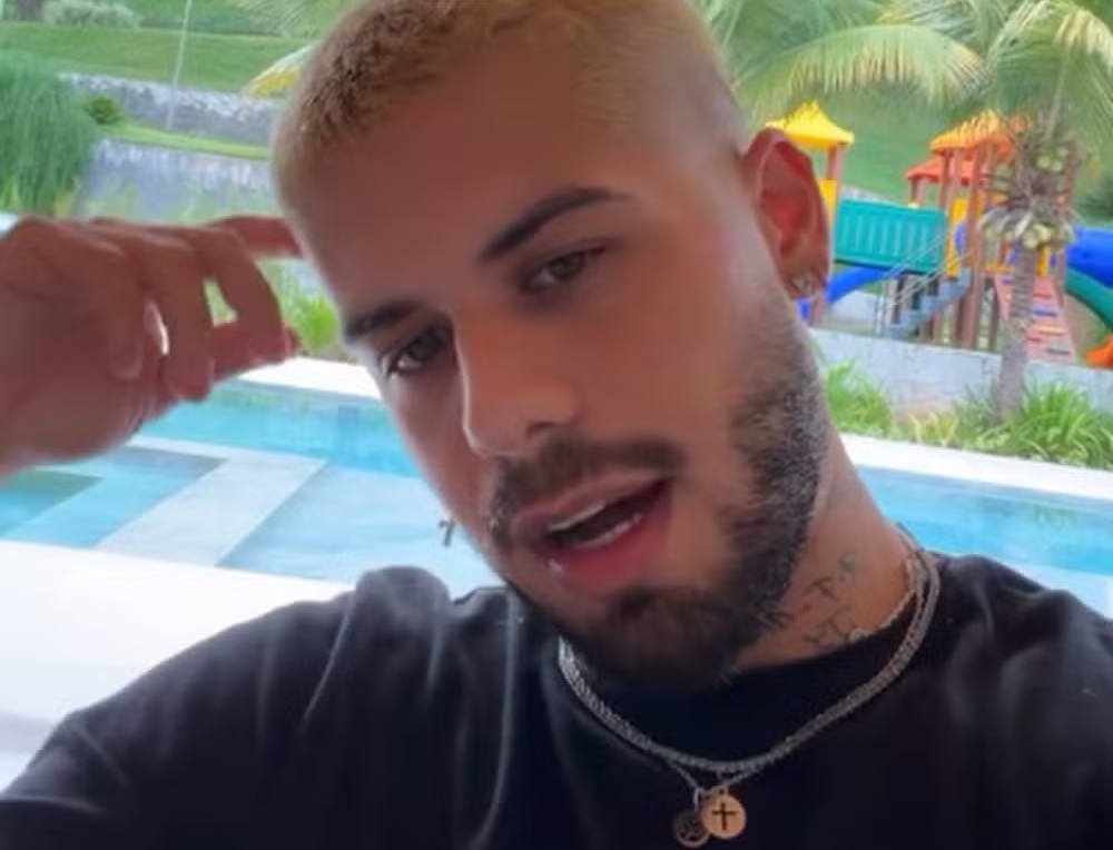 Zé Felipe abre o jogo sobre tristeza e depressão: 'Guardando energias'