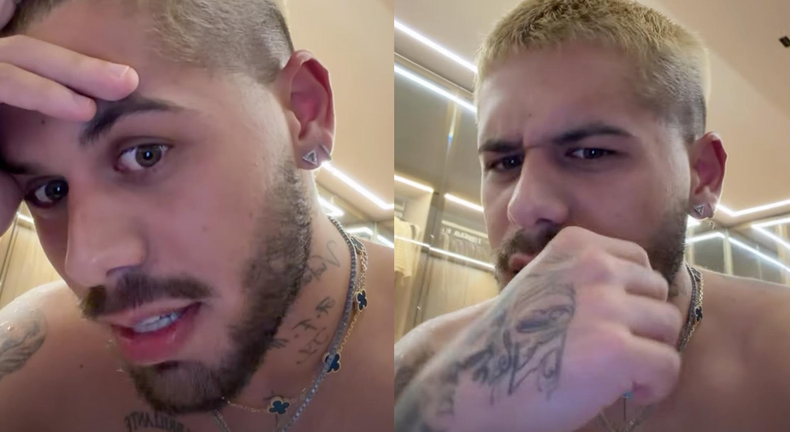 Vídeo: Zé Felipe tem crise de ciúmes após Ana Castela receber cantada nas redes sociais