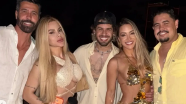 Zé Felipe aparece com loira misteriosa após término com Ana Castela