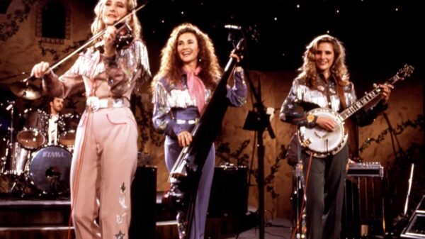 Emily Erwin, Laura Lynch e Martie Erwin, da banda Dixie Chicks - Foto: Getty