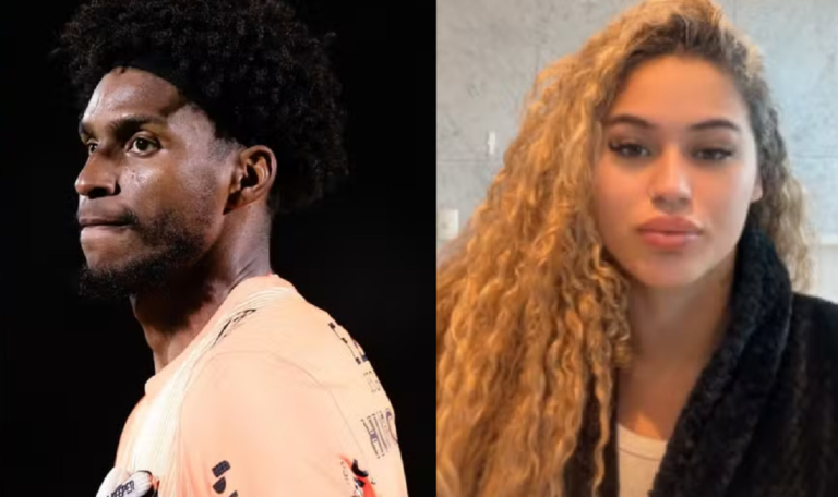 Rauany Barcellos, noiva de Hugo Souza, apoia o jogador após caso de racismo — Foto: Reprodução/Instagram