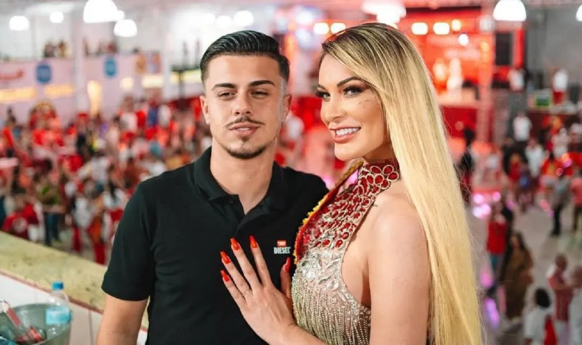Andressa Urach se casou com Flário Giglioli - Foto: Reprodução