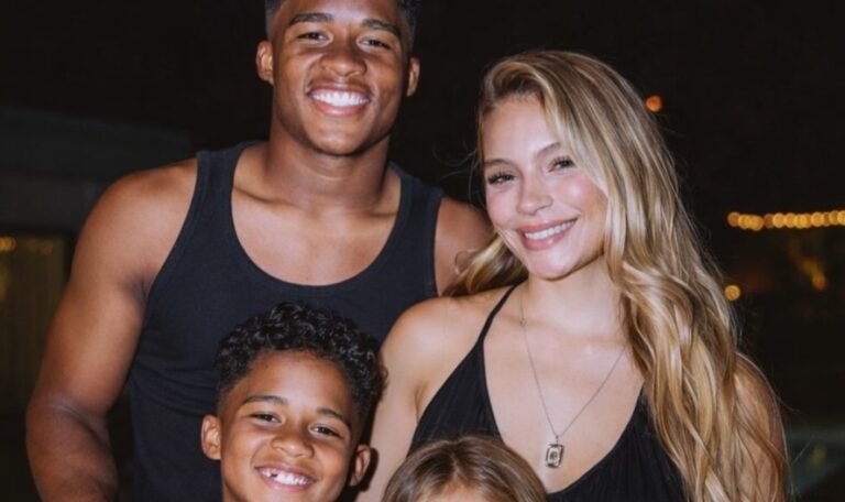 Endrick afasta boatos de crise no casamento com imagem de filhos feita por IA