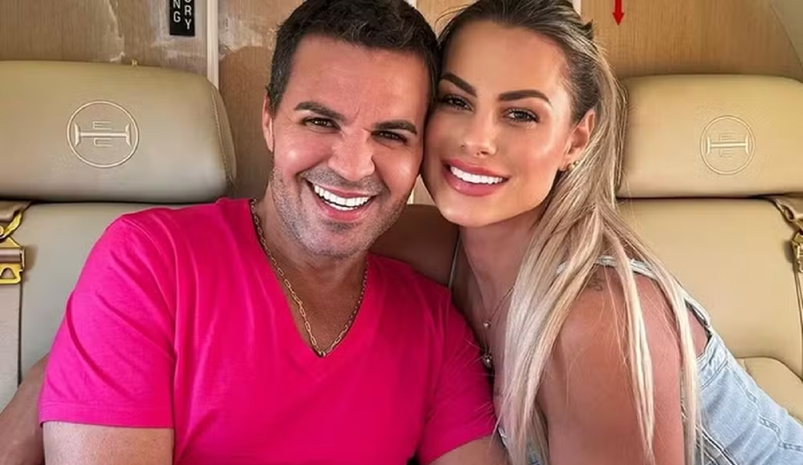 Eduardo Costa e Mariana Polastreli — Foto: Reprodução/Instagram