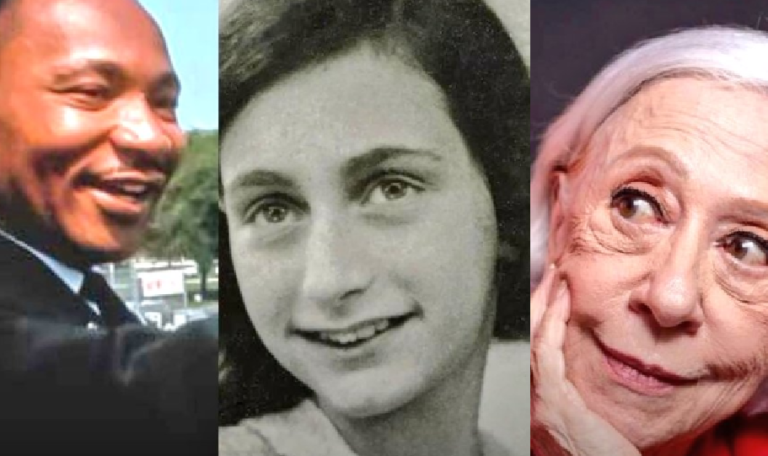 O detalhe impressionante que liga Fernanda Montenegro, Martin Luther King Jr. e Anne Frank