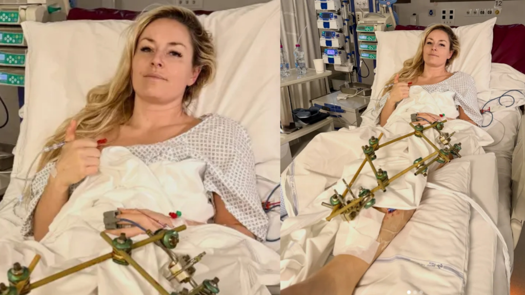 Lindsey Vonn passa por terceira cirurgia após grave queda em etapa do esqui alpino