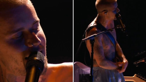 Justin Bieber surpreende ao se apresentar de cueca no Grammy 2026