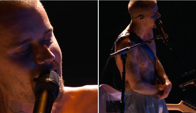 Justin Bieber surpreende ao se apresentar de cueca no Grammy 2026