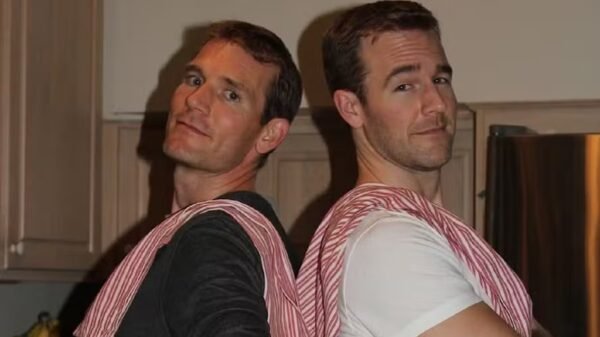 Jared Van Der Beek e James Van Der Beek — Foto: Reprodução Instagram