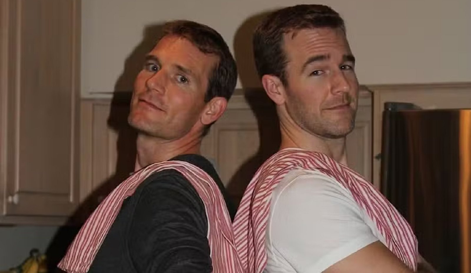 Jared Van Der Beek e James Van Der Beek — Foto: Reprodução Instagram