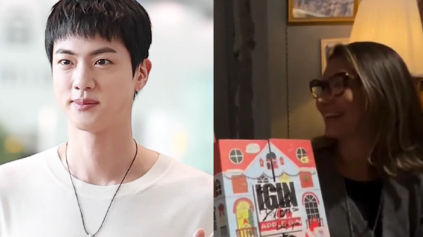 jin bts presente janja