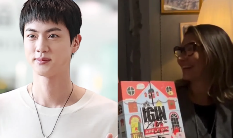 jin bts presente janja