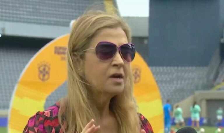 Leila cobra apoio da Globo ao futebol feminino: ‘Precisamos de investimento e melhores horários’ - Foto: Reprodução/X @cronicaalvinegr