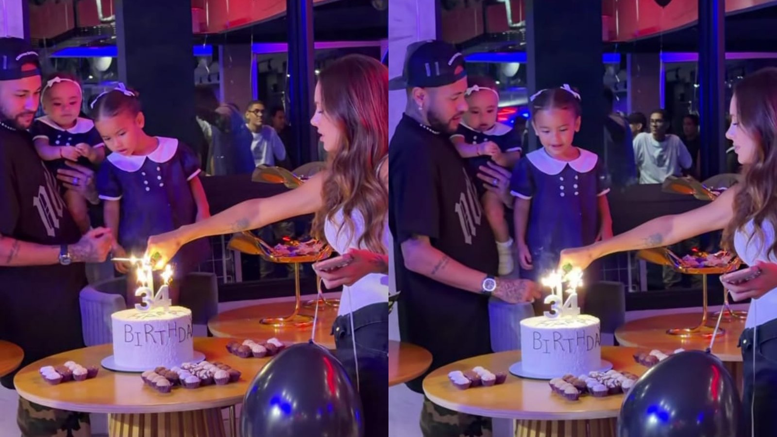 Neymar Jr ganha festa surpresa organizada por Bruna Biancardi em seu aniversário de 34 anos