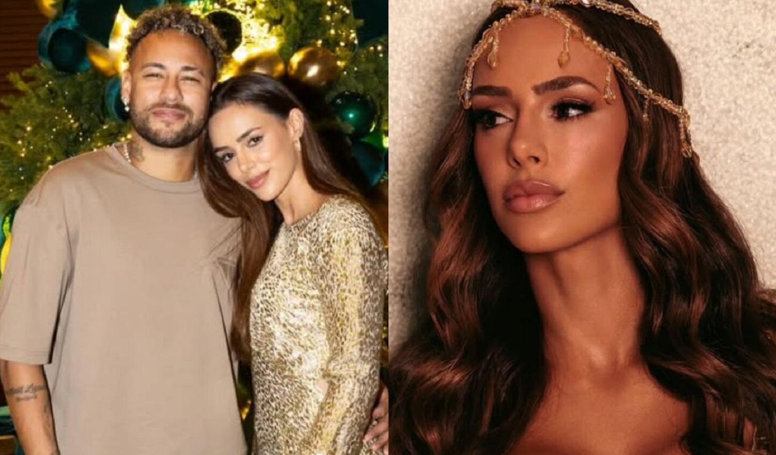 Neymar Jr e Bruna Biancardi - Foto: Reprodução/Instagram @brunabiancardi @eusebiomendonca