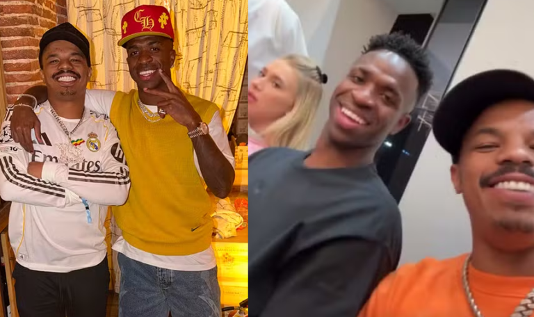 Neto de Bob Marley posta jantar com Vini Jr., Virginia e exalta Ronaldo: “Big Boss”