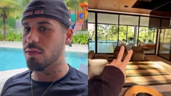 Zé Felipe mostra área externa de sua nova mansão em Goiânia - Foto: Reprodução/ Instagram