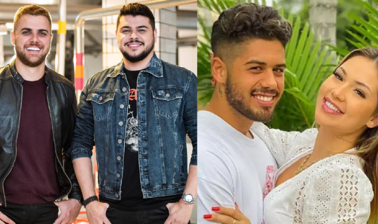 Zé Neto e Cristiano; Virginia e Zé Felipe - Fotos: Reprodução