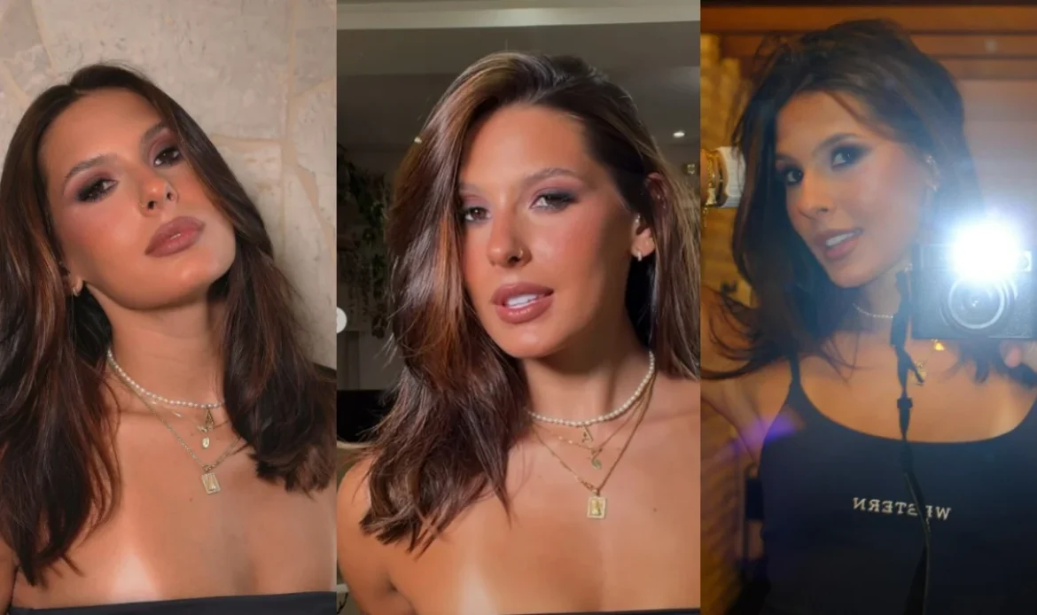 Ana Castela cortou e clareou o cabelo em fevereiro - Foto: Reprodução/Instagram @anacastelacantora