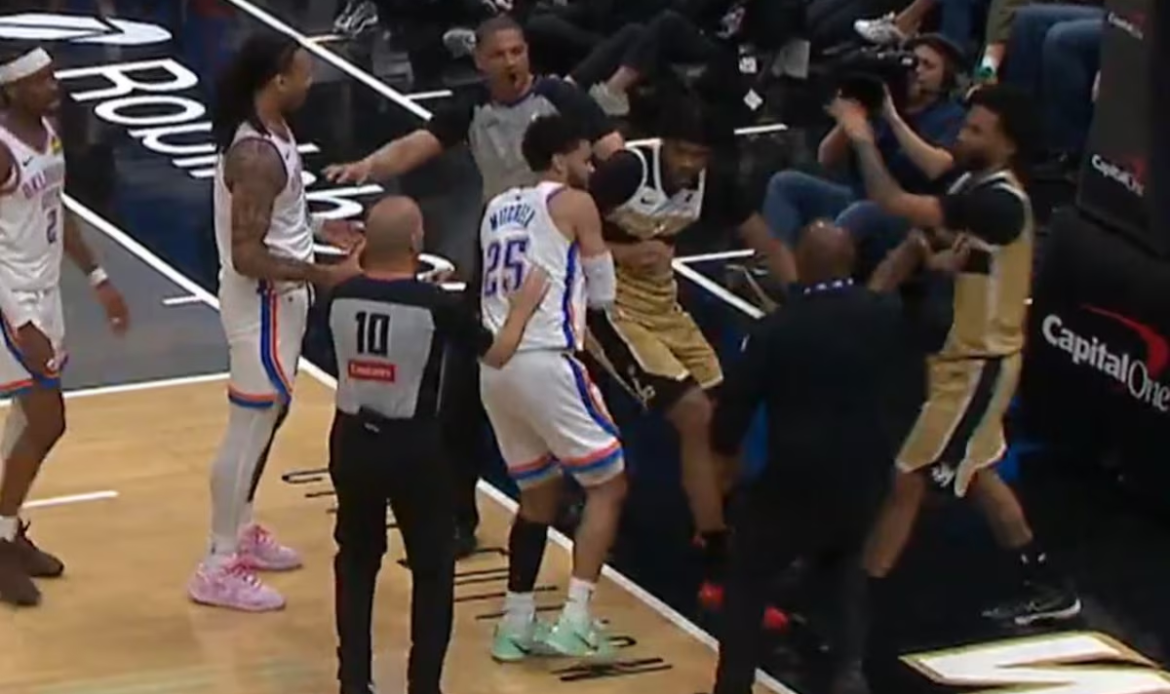 Vídeo: briga generalizada entre Thunder e Wizards termina com expulsões na NBA; vídeo 49 Briga em Thunder x Wizards
