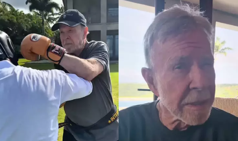 Chuck Norris completa 86 anos e publica vídeo lutando