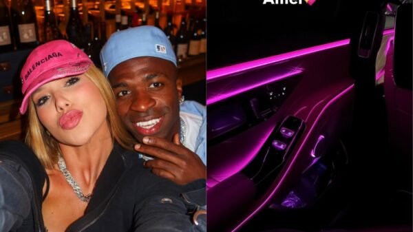 Virginia Fonseca exibe carro luxuoso de Vini Jr durante estadia em Madri 1 Virginia Fonseca exibe carro luxuoso de Vini Jr durante estadia em Madri