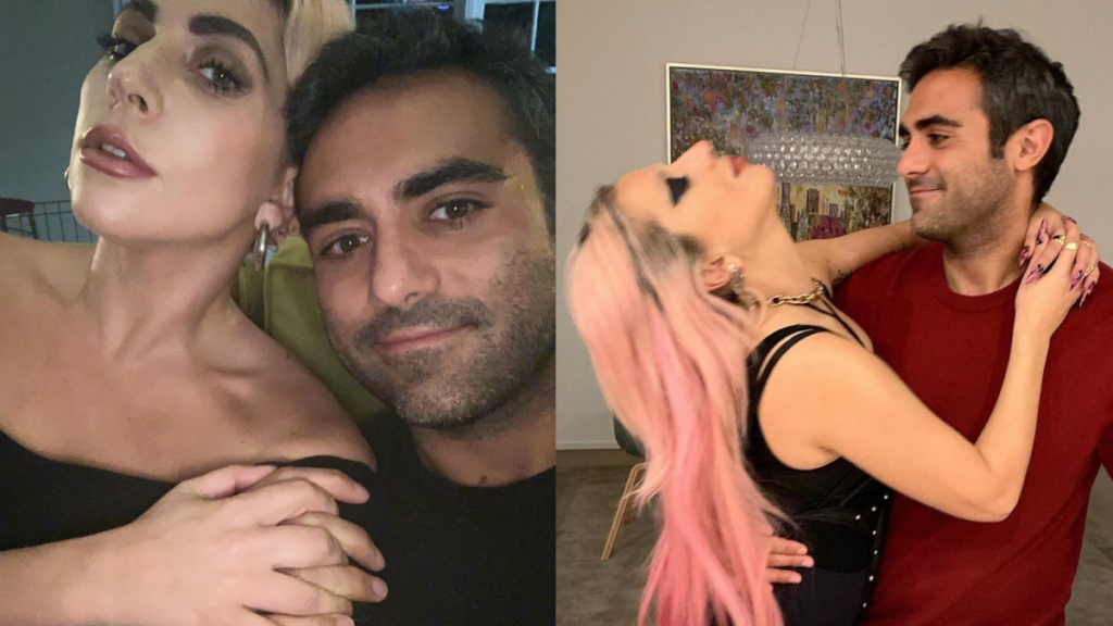 Lady Gaga e o noivo Michael Polansky